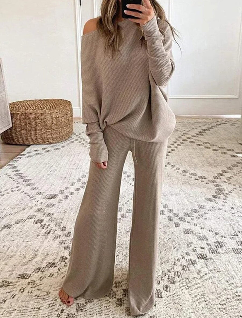 Relaxed Knit Lounge Set