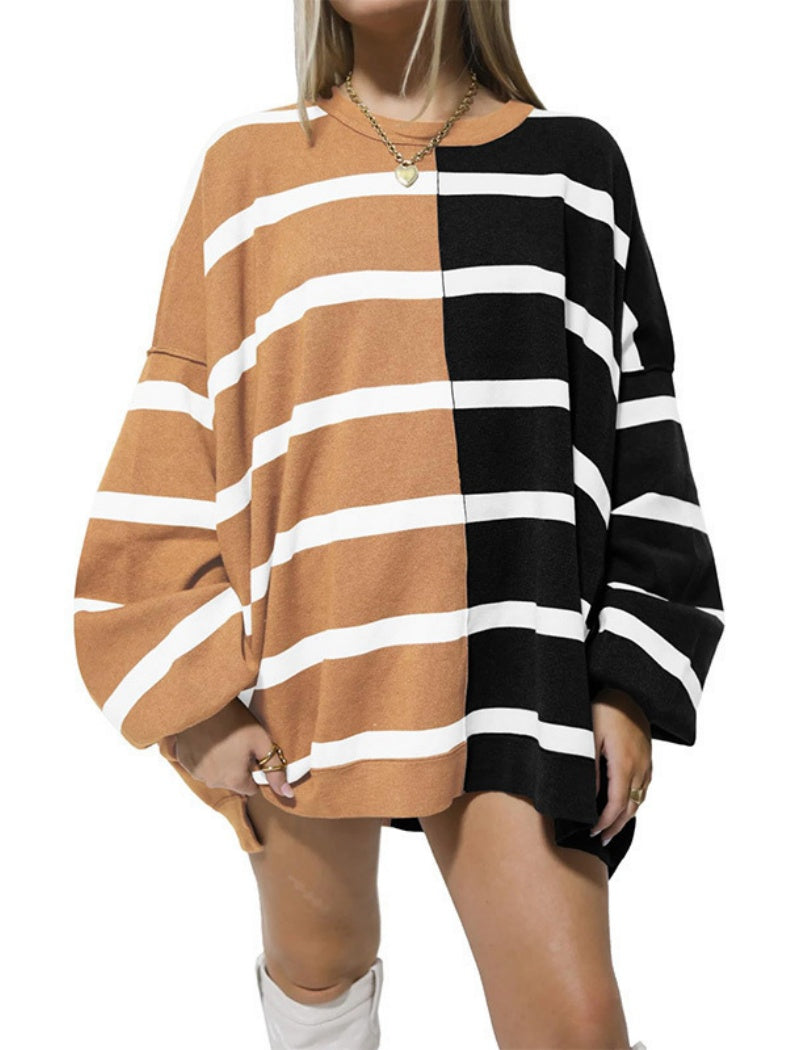 Oversized Striped Sweater