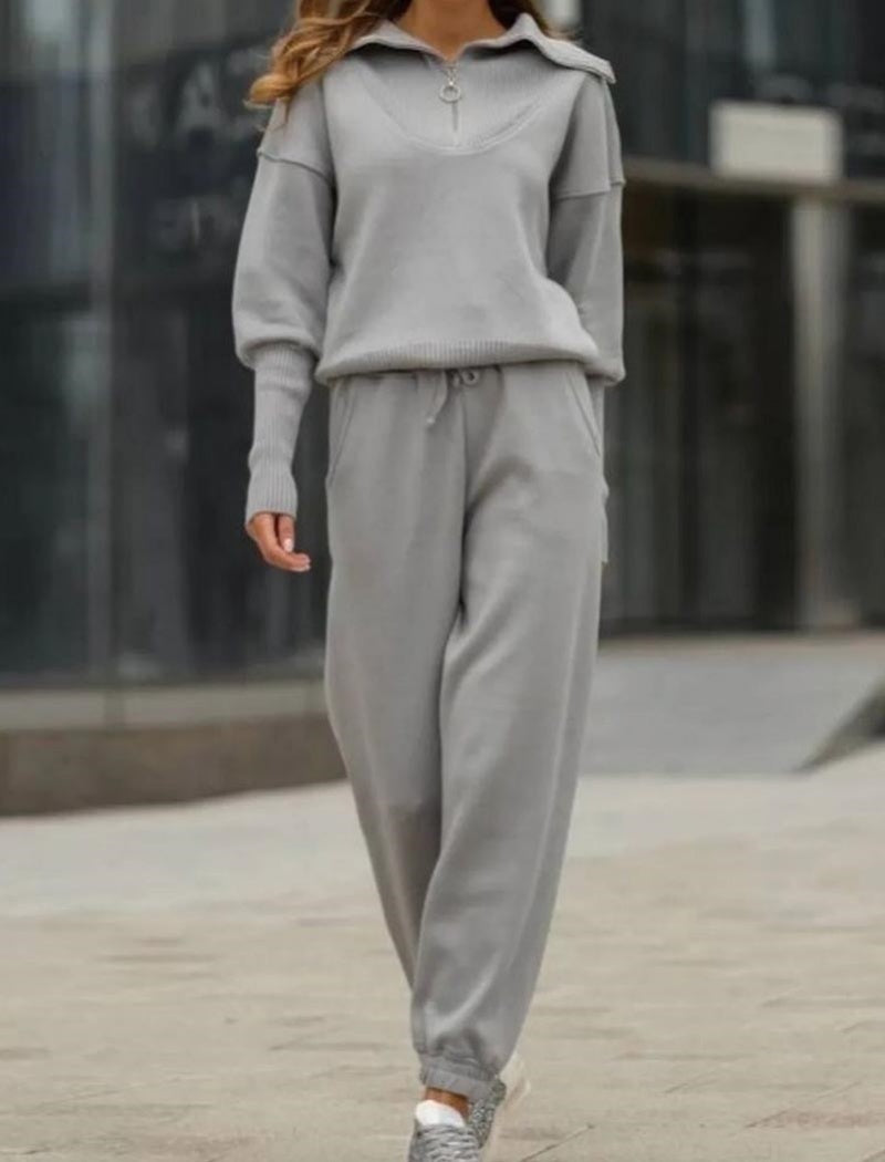 Relaxed Fit Knit Lounge Set