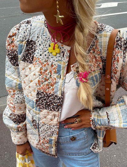 Patchwork Quilted Jacket