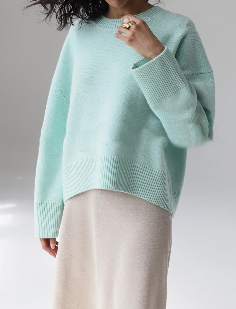 Classic Crewneck Knit Sweater