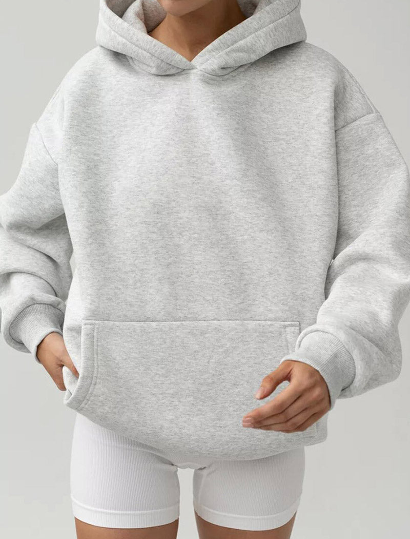 Oversized Hoodie with Kangaroo Pocket