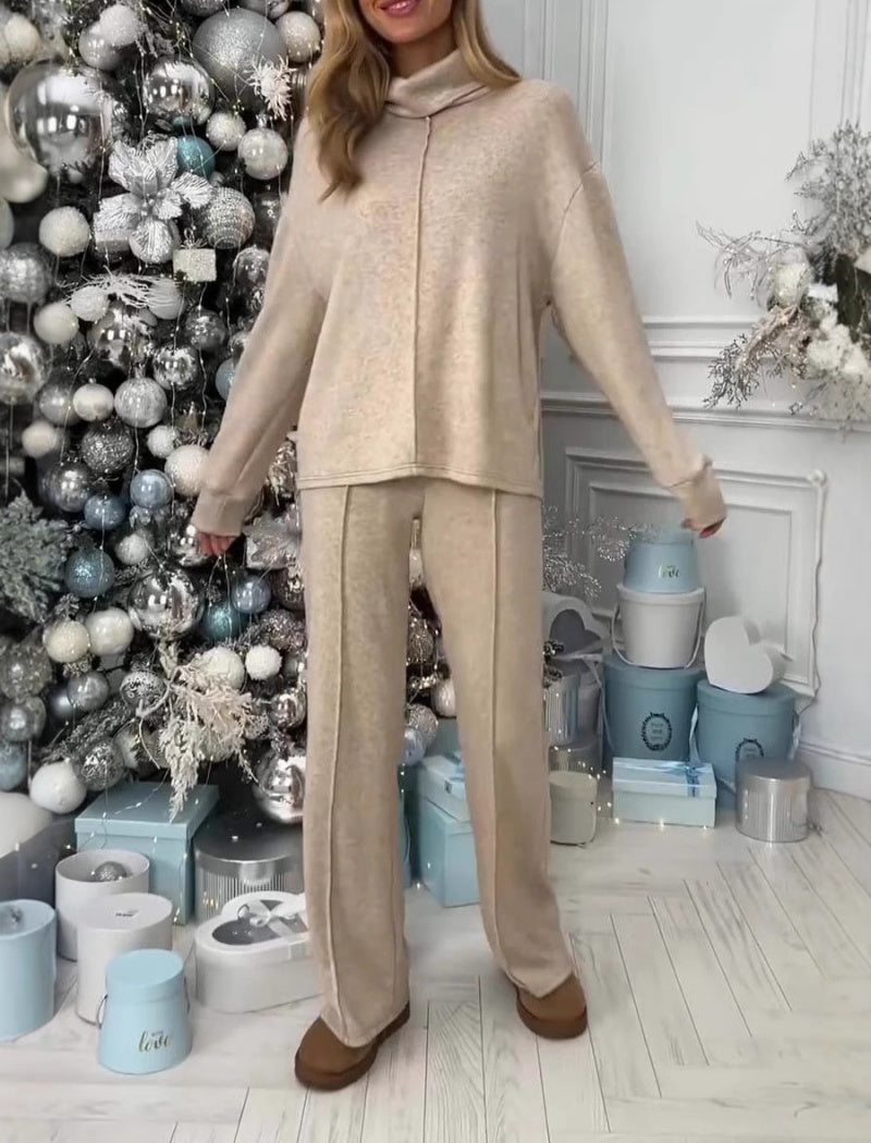 Minimalist Knit Lounge Set