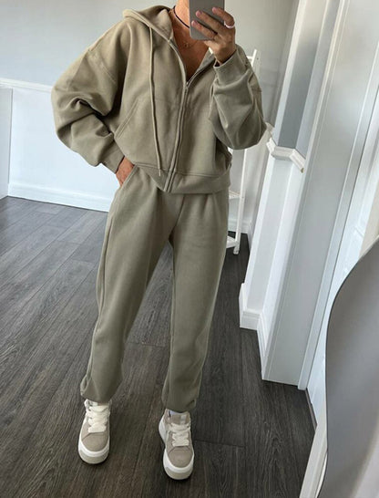 Relaxed Hoodie and Jogger Set