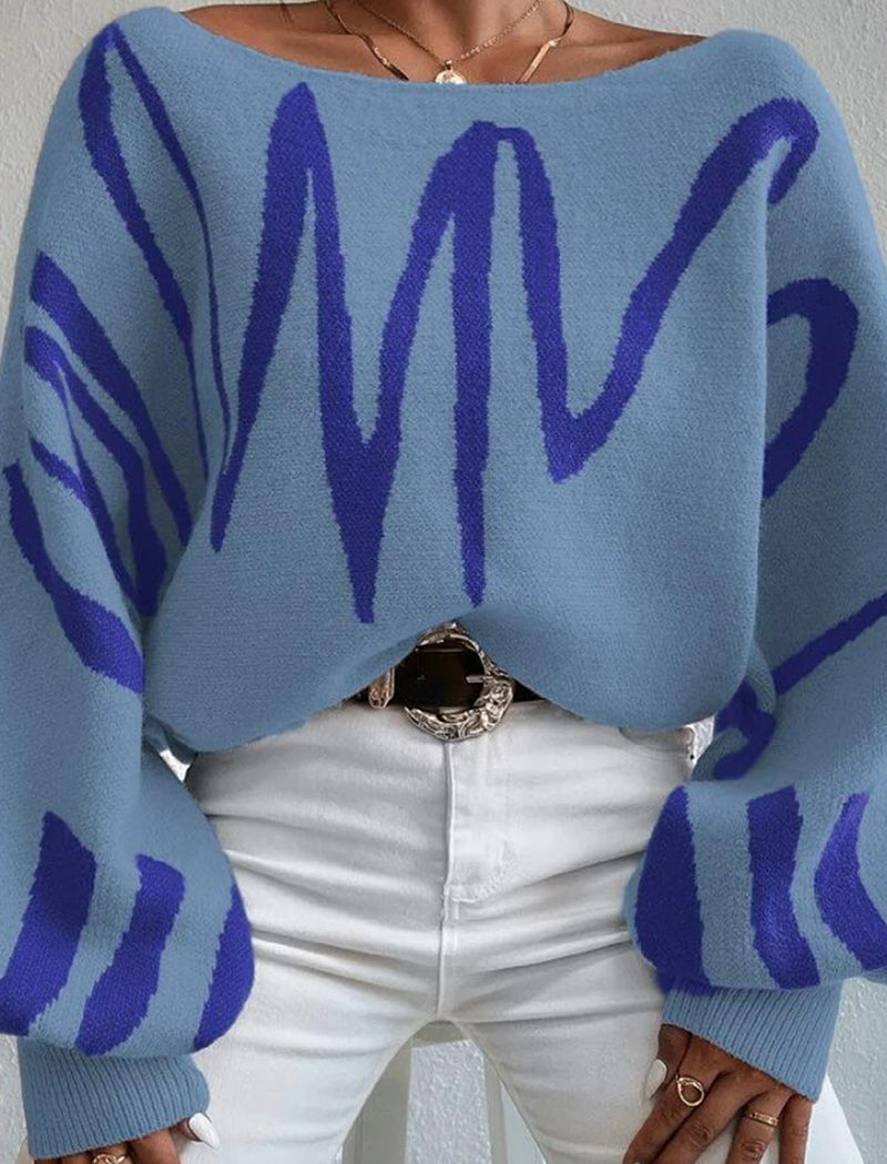 Loose Knit Pullover Sweater