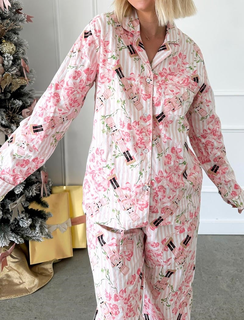 Christmas Print Pajama Set