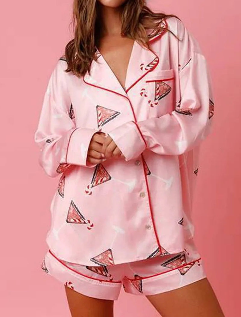 Watermelon Martini Pajama Set