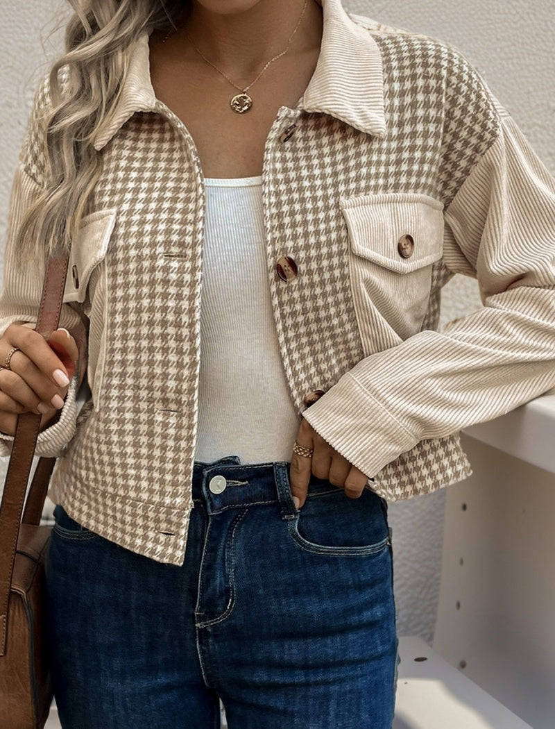 Corduroy Patchwork Jacket