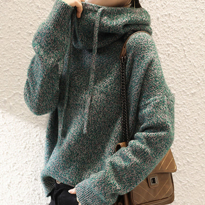 Cozy Turtleneck Knit Sweater