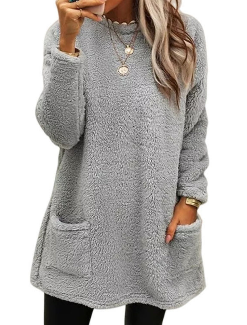 Oversized Fleece Tunic