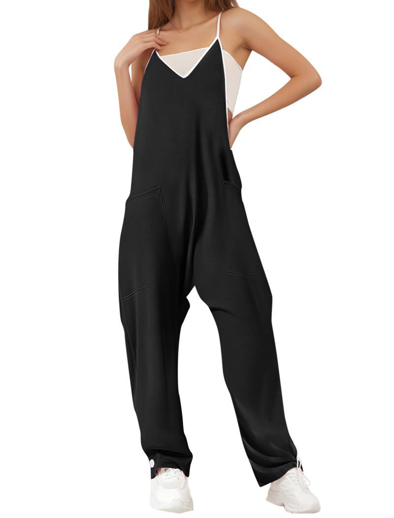 Relaxed-Fit Overalls