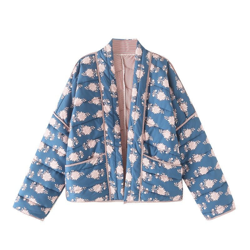 Floral Quilted Jacket