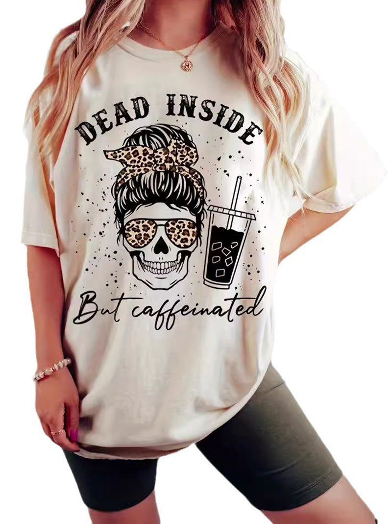 Dead Inside But Caffeinated Tee