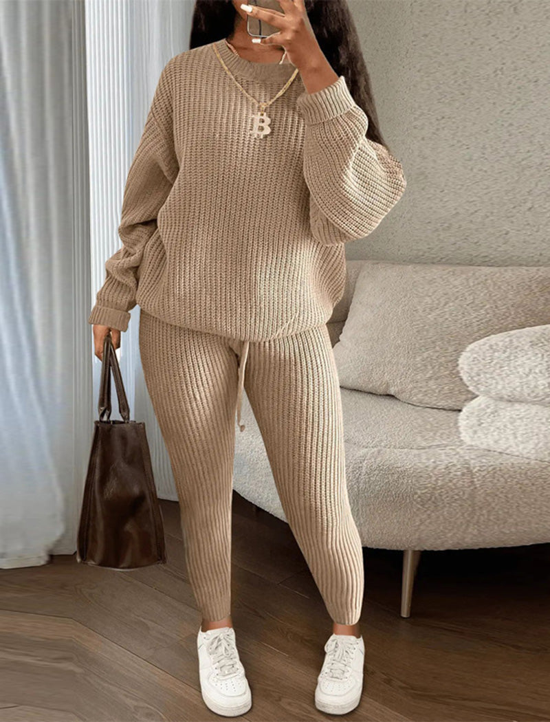 Ribbed Lounge Two-Piece Set