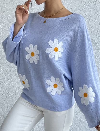 Off-Shoulder Pullover Sweater