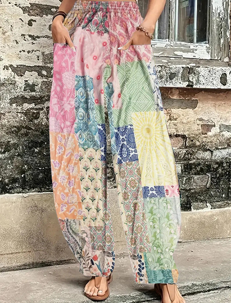 High-Waisted Wide-Leg Pants