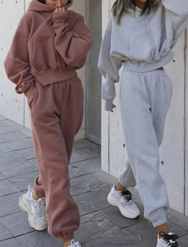 Relaxed Hoodie and Jogger Set