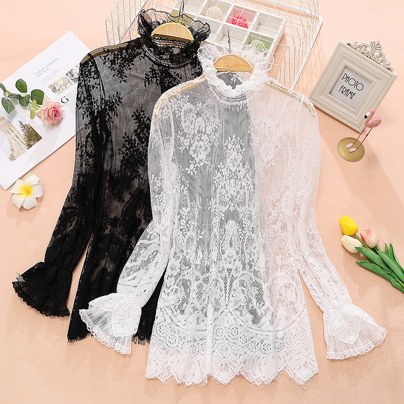 Floral Sheer Lace Top