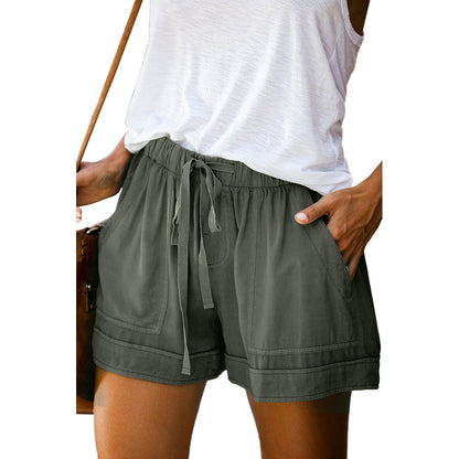 Drawstring Casual Shorts