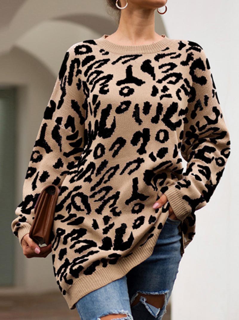 Graphic Oversized Sweater