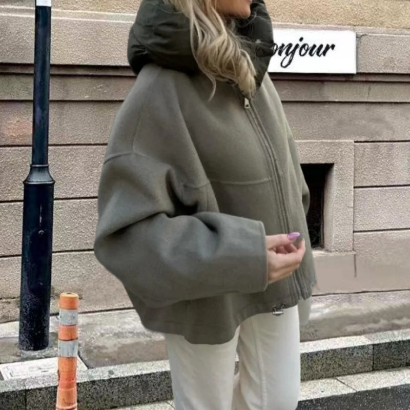 Oversized Puffer Hoodie