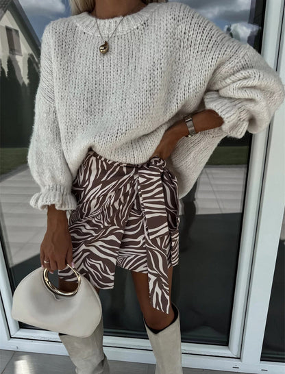 Oversized Knit Sweater