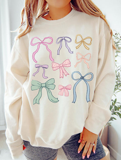 Bow Long Sleeve Top