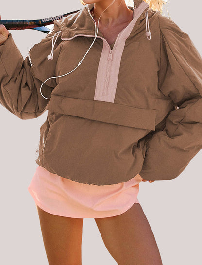 Quarter-Zip Windbreaker Pullover