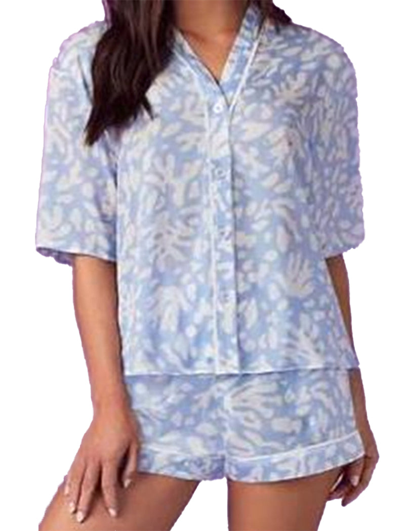 Casual Lounge Set with Ribbed Details