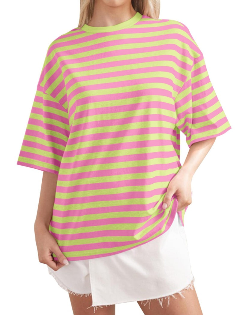 Loose-Fit Striped Tee