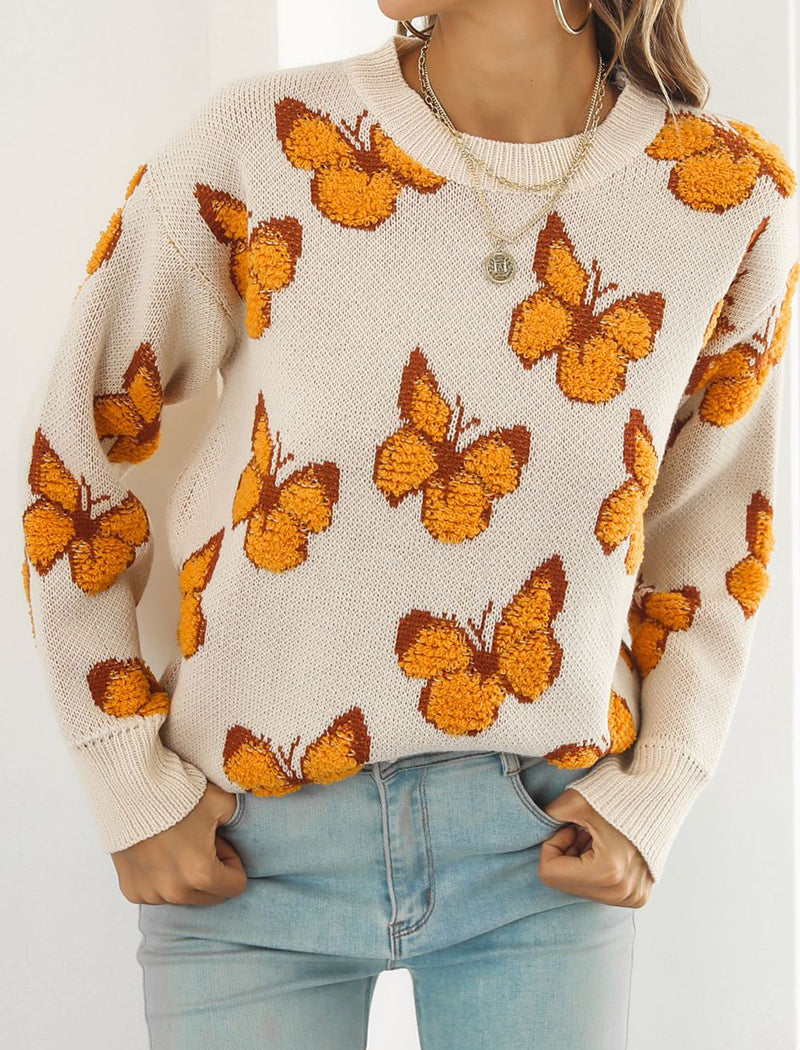 3D Butterfly Sweater