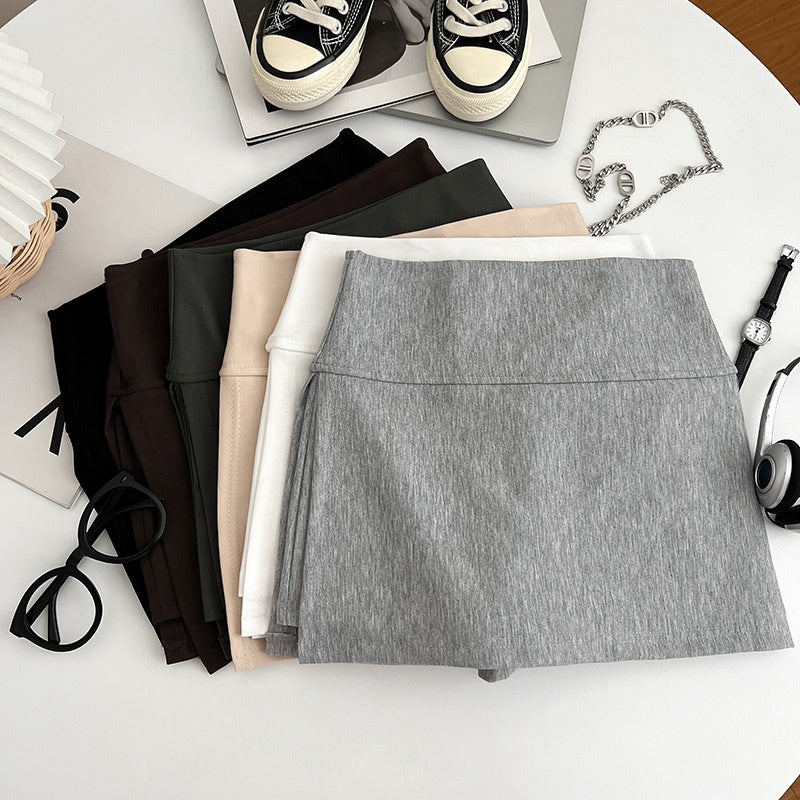 Basic A-Line Skort with Inner Shorts