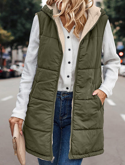 Sleeveless Puffer Vest