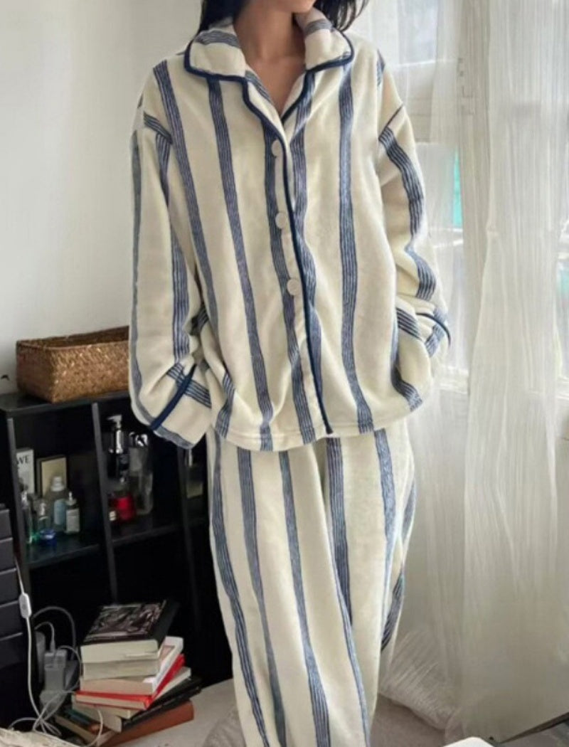 Striped Pajama Set