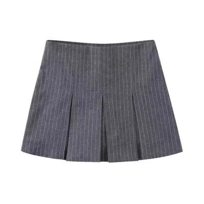 Pleated Mini Skort