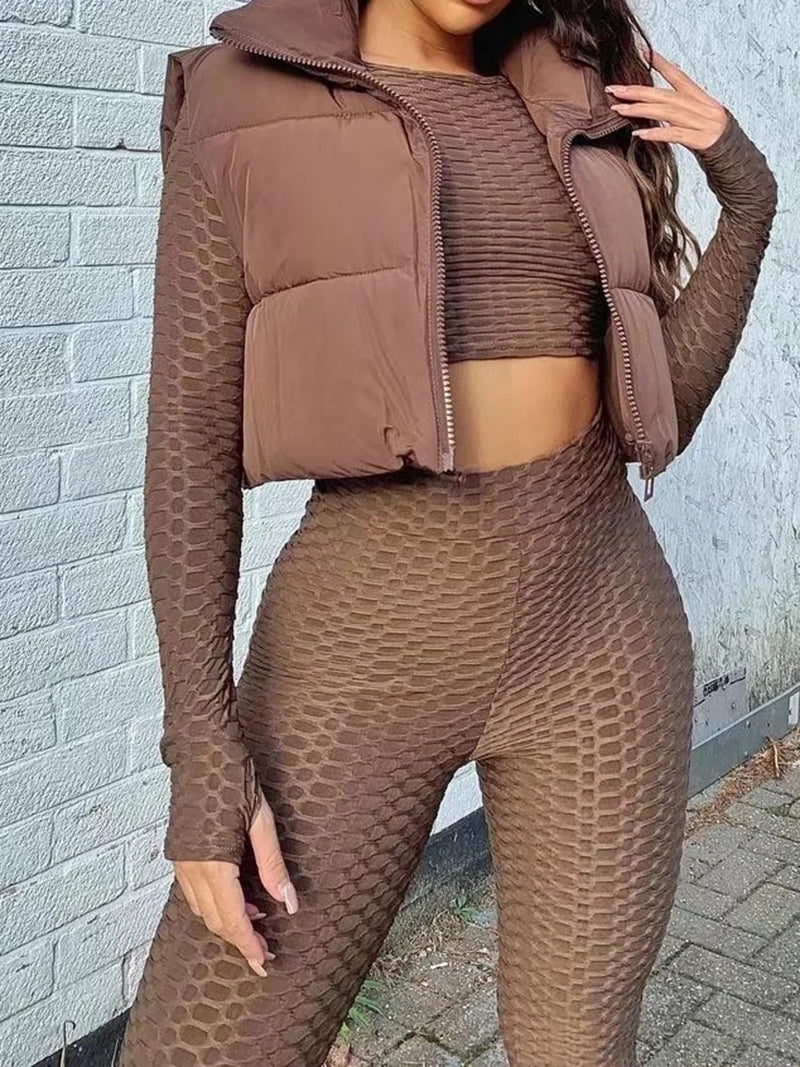 Puffer Crop Vest