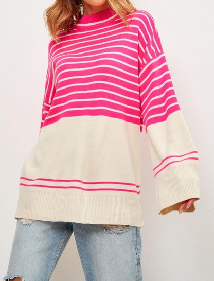 Striped Oversized Sweater