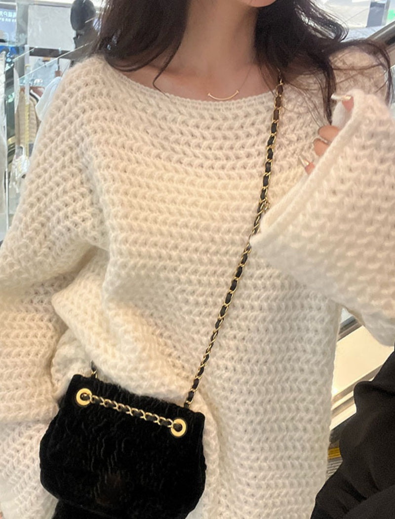 Solid Knit Sweater