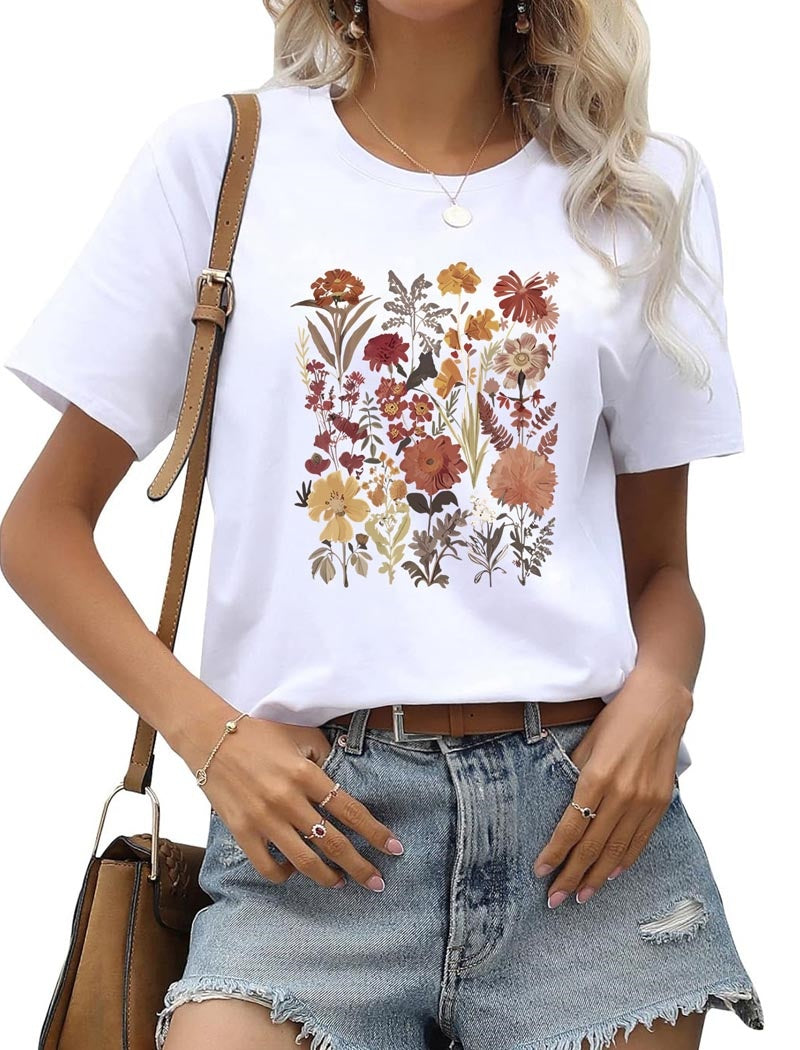 Floral Print T-Shirt