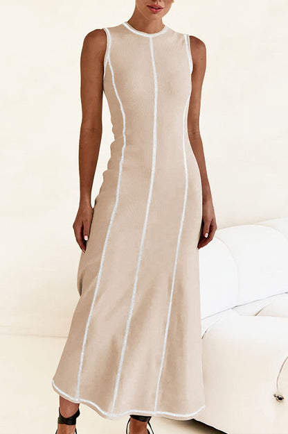 Sleeveless Bodycon Maxi Dress