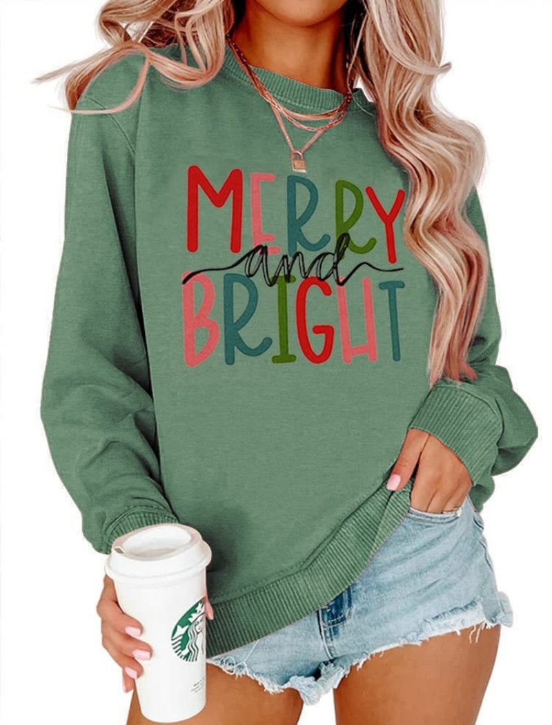 Merry and Bright Graphic Top