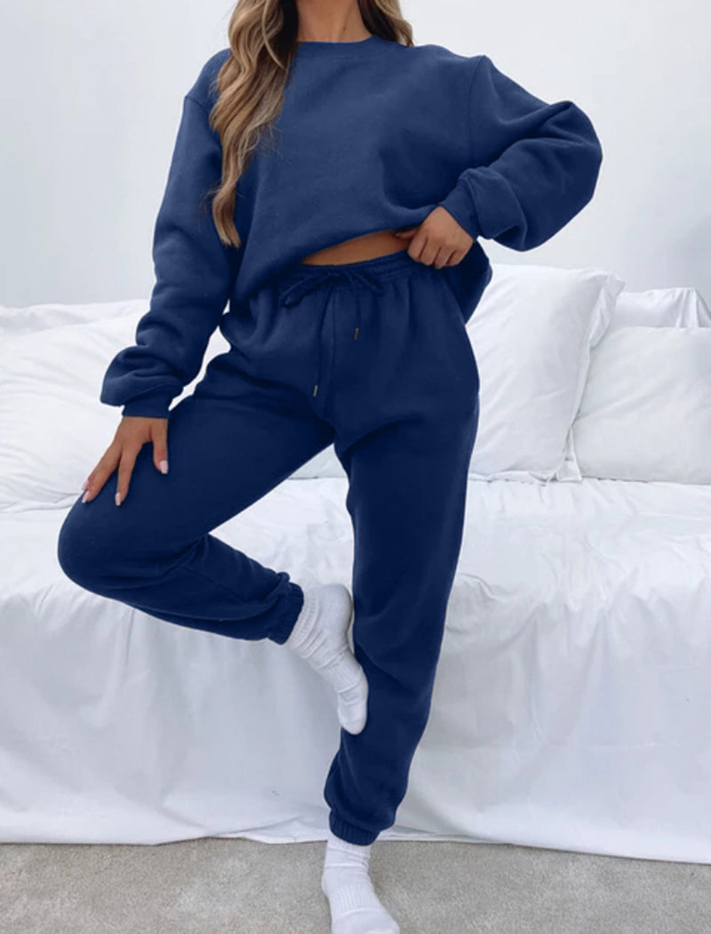 Fleece Top and Jogger Set