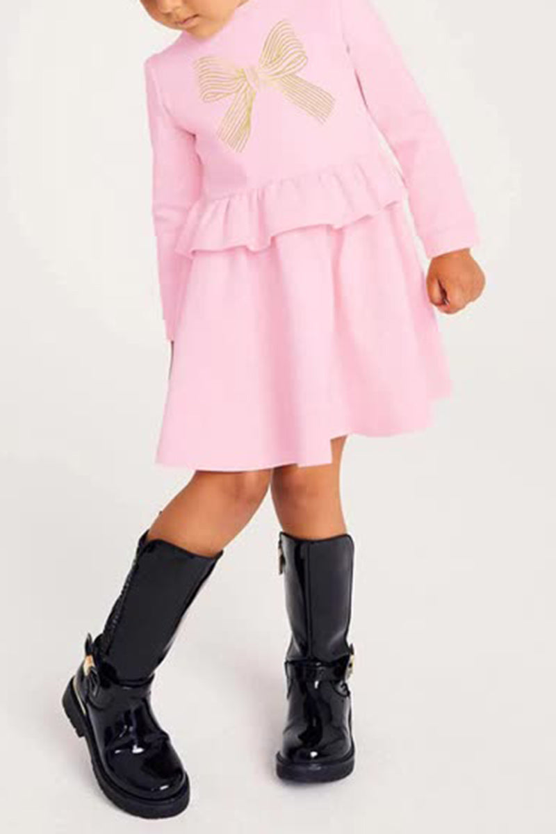 Bow Peplum Dress (Kids)