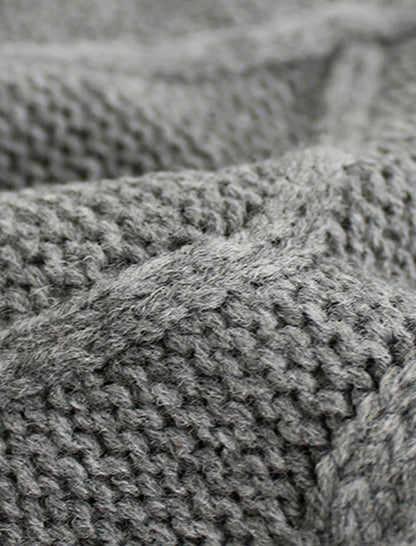 Chunky Knit V-Neck Sweater Vest