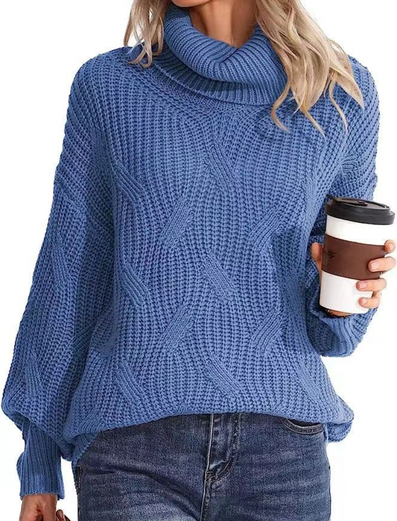 Chunky Knit Turtleneck Sweater