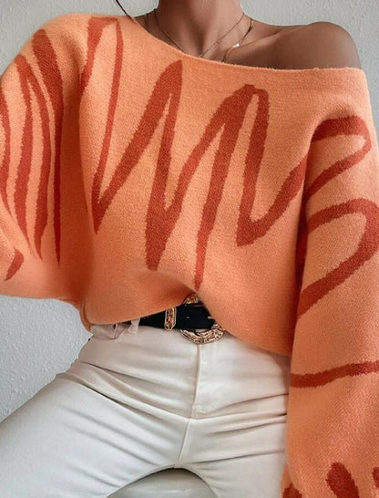 Loose Knit Pullover Sweater