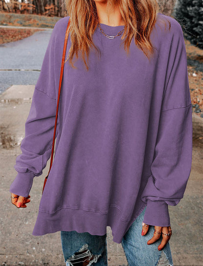 Relaxed Fit Casual Pullover