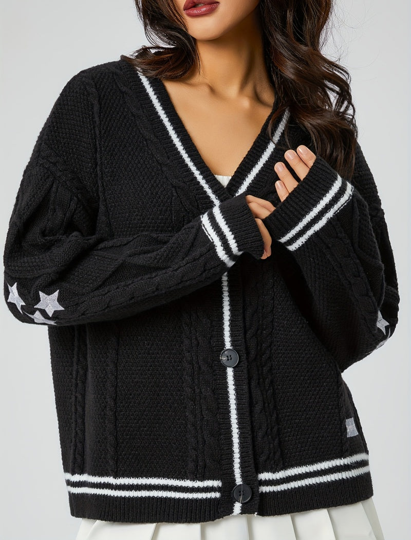 Knitted Loose Cardigan