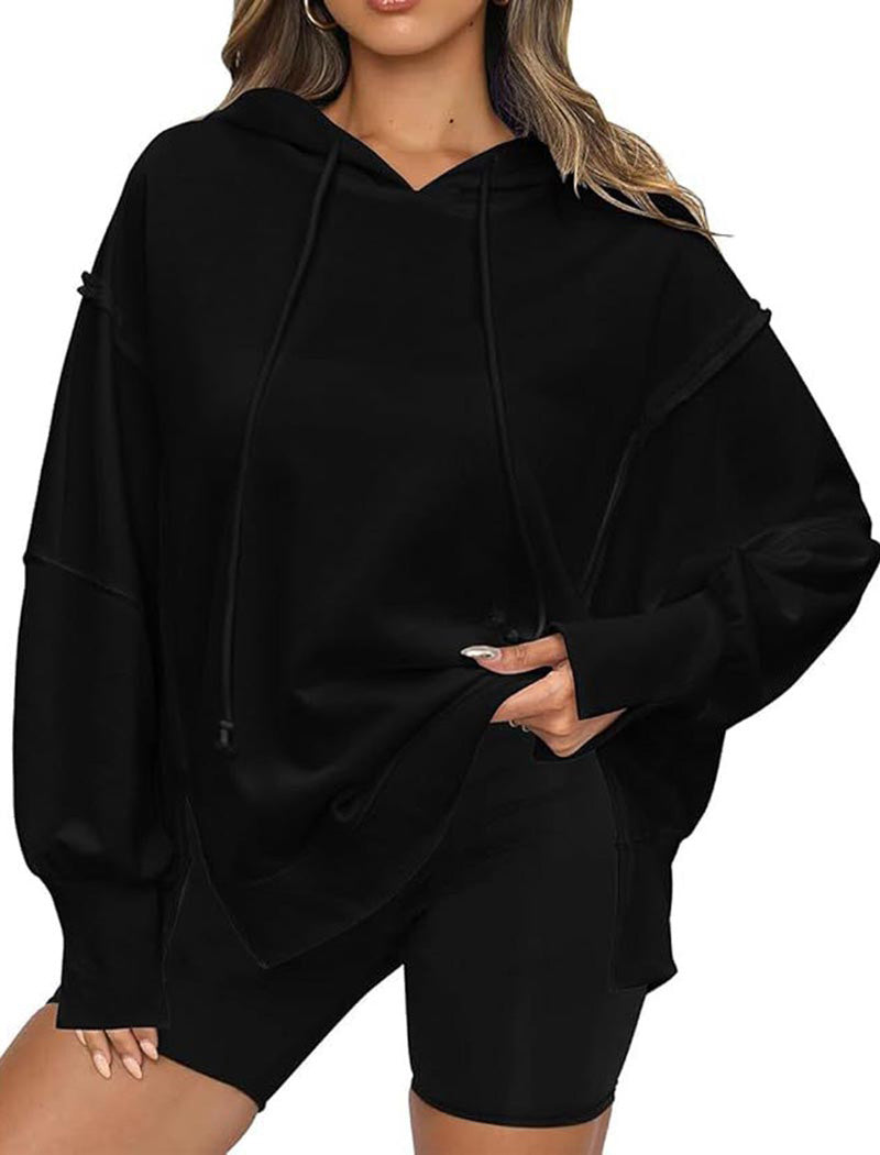Oversized Drawstring Hoodie