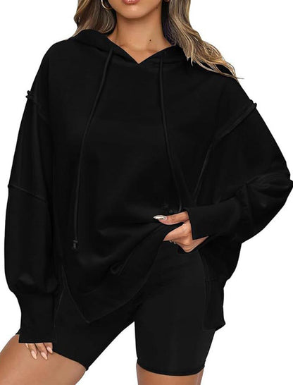 Oversized Drawstring Hoodie